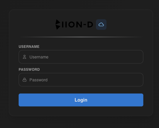Pagina di login