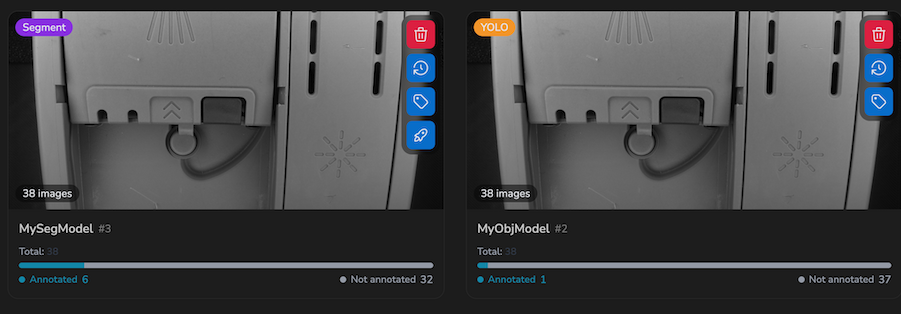 Anteprima album Object Detection e Object Segmentation