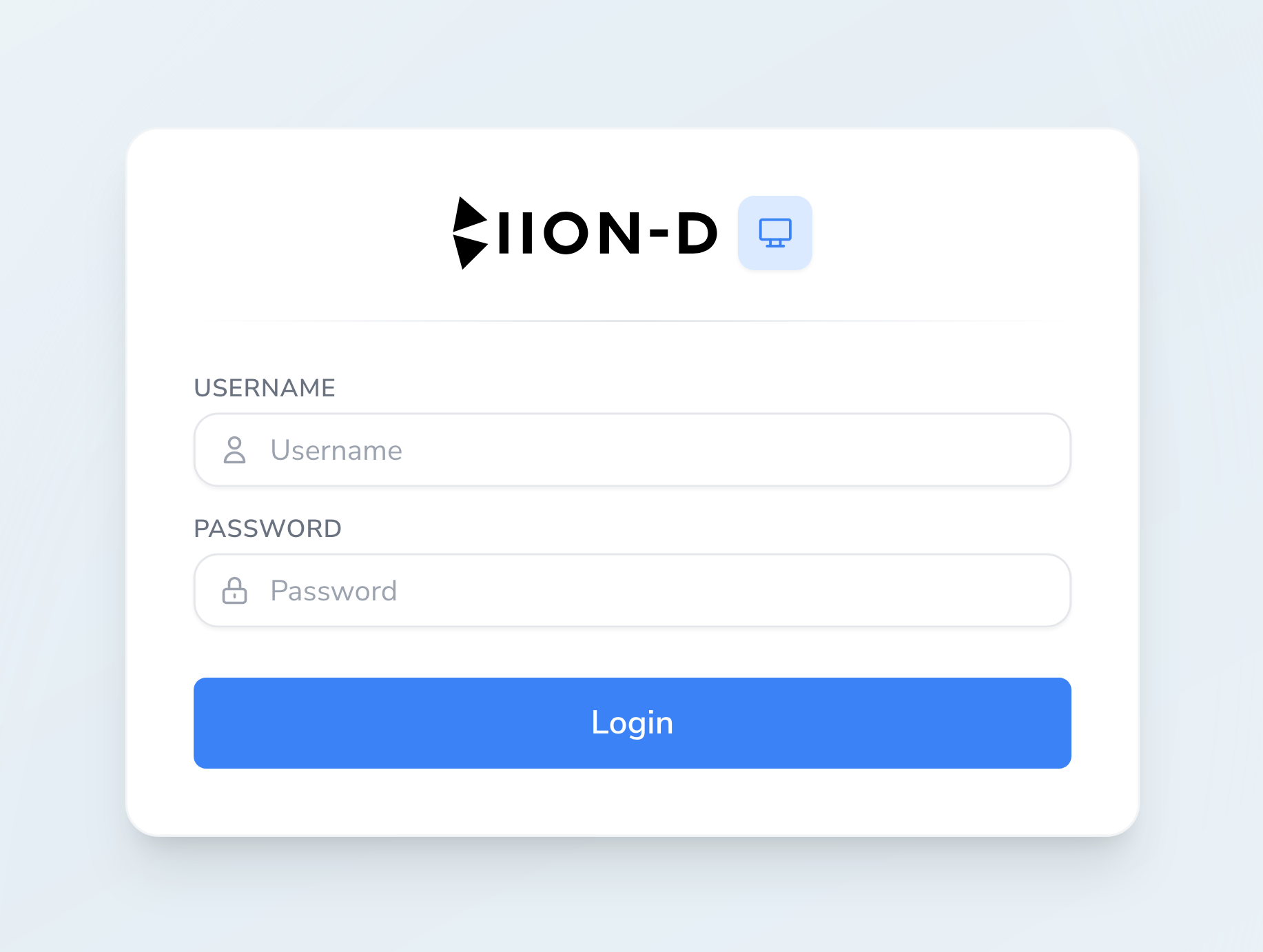 Pagina di login